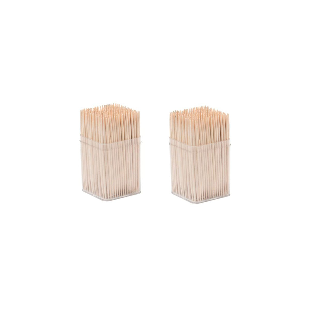 

Лот из 2 бочонков по 300 деревянных зубочисток с крышкой Fackelmann Wood Edition ref. 9987250