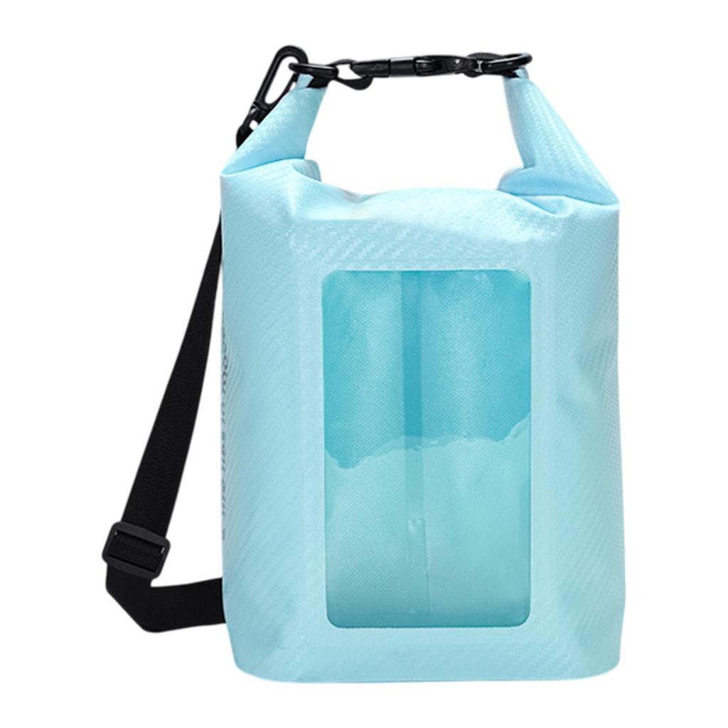 Waterproof Phone Pouch 5L Airtight Portable Keeps Gear Dry Dry Bag Roll Top Duffle for Rafting Swimming Boating Kayaking Sailing