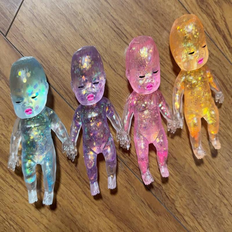 1Pcs Squishy Baby Slow Stress Ball Rebound Decompression Toys Vivid Sugar Baby Squeeze Toy For Adult Kid Relieve Stress