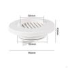 Baitwell Plug Reliable Seal Boat Drain LowProfile for Anglers, Livewells, Boats, Yachts White