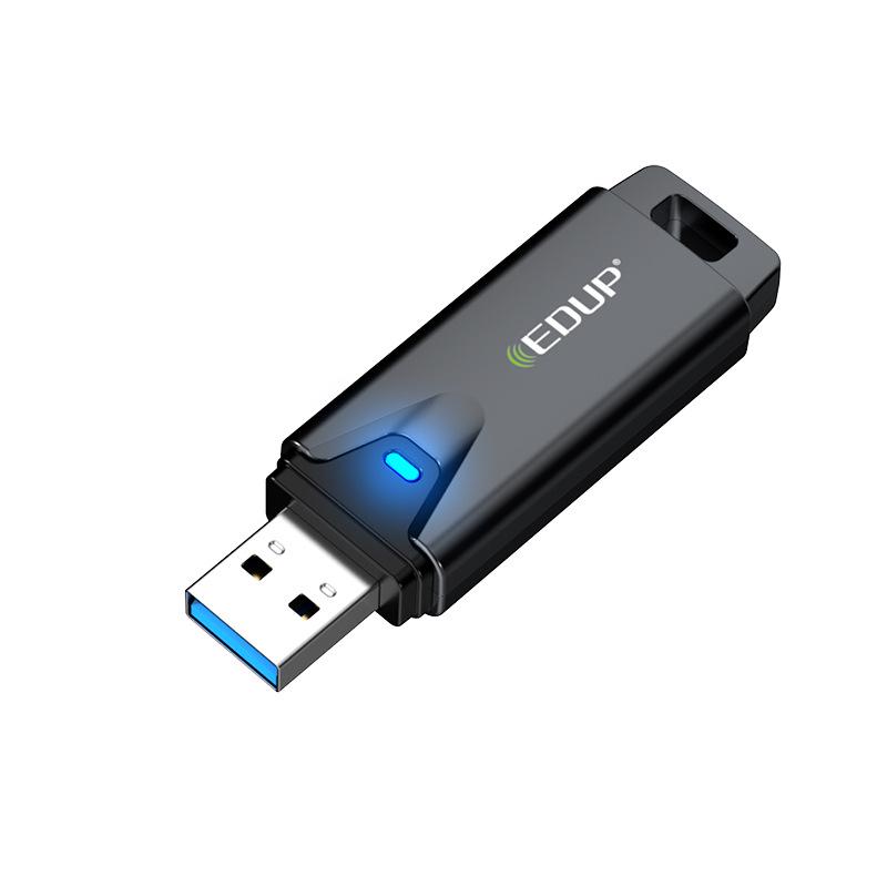 eSports USB Wireless Network Card – 3000Mbps Tri-Band WIFI6 with MTK7921AU and Stable Anti-Interference.