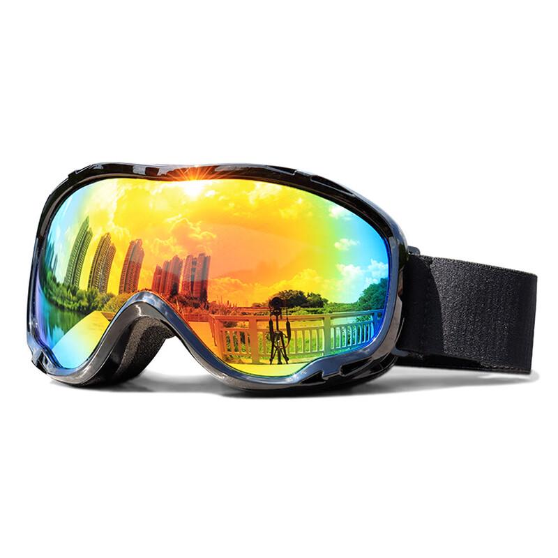 SPOSUNE Adult Anti-fog Ski Goggles One Size