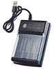 USB Charger for 1.5V Alkaline Rechargeable AA & AAA Batteries, 4-Slot Independent Charging Dock