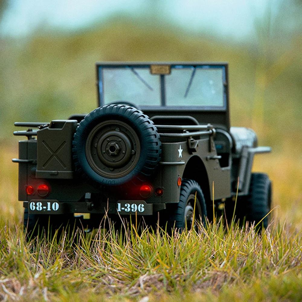 JJRC C8815 4WD Off-road RC Car RTR Crawler 2.4G 1941 Mb Scaler Willys Jeep Climbing Scale Military Truck Vehicle Adult Kids Toy