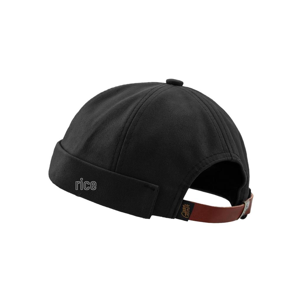 Tide Brand Retro Brimless Sailor Hat: Unisex French Gangster Style Melon Cap