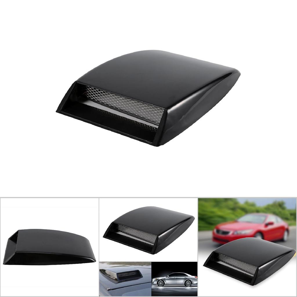 Car Air Outlet Covers Decoration Car Hood Scoop Air Flow Intake Vent Cover Decorative DIY Automotive Accessories Universal