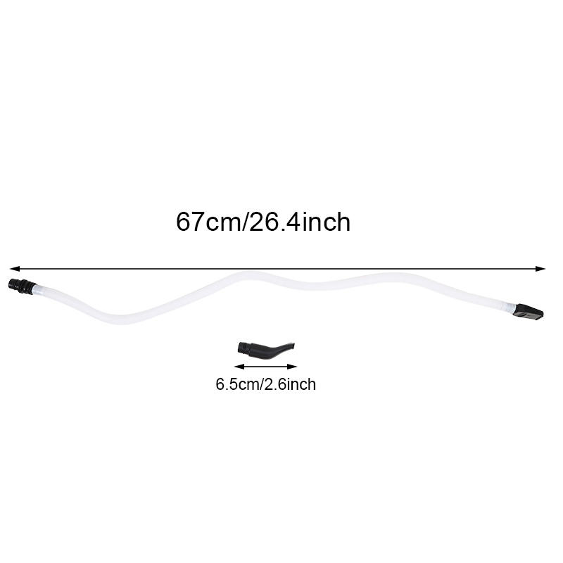 Melodica Instrument Tube Universal Harmonica Blowpipe Long Flexible Mouthpiece Replacement Parts Instrument Accessory Soft Long Tube