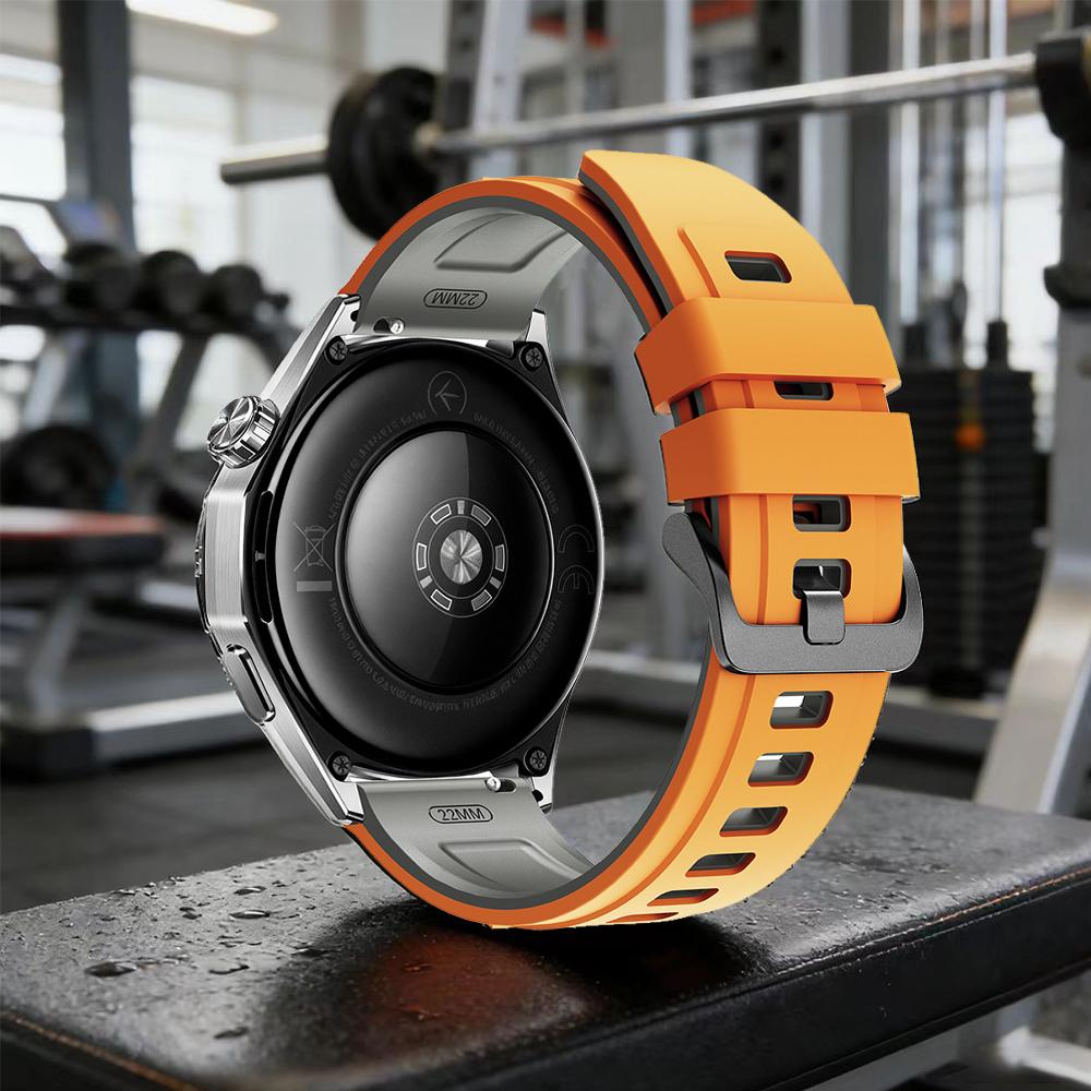 22mm Watchband For TicWatch Pro 2021/3 Ultra LTE/GPS Silicone Strap For TicWatch Pro GTW GTH2 GTX S2 E2 Sport Bracelet Wristband