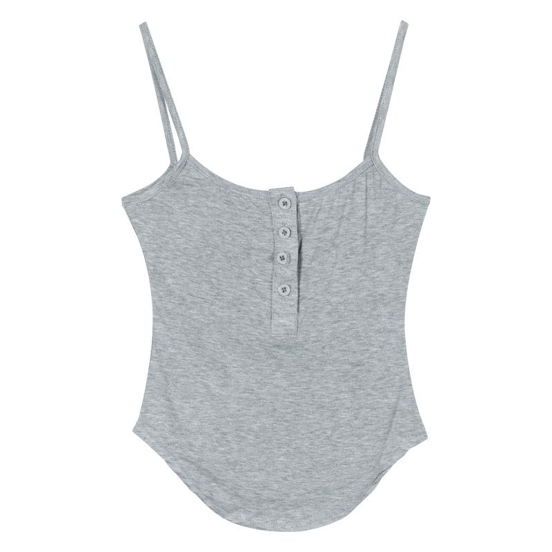 

2024 Лето Сексуальный Женский Короткий Жилет С Открытой Спиной: Топ с нерегулярными подвязками Sweet Hot Large