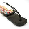 Cascha HH 2200 sangle ukulélé jacquard arc-en-ciel
