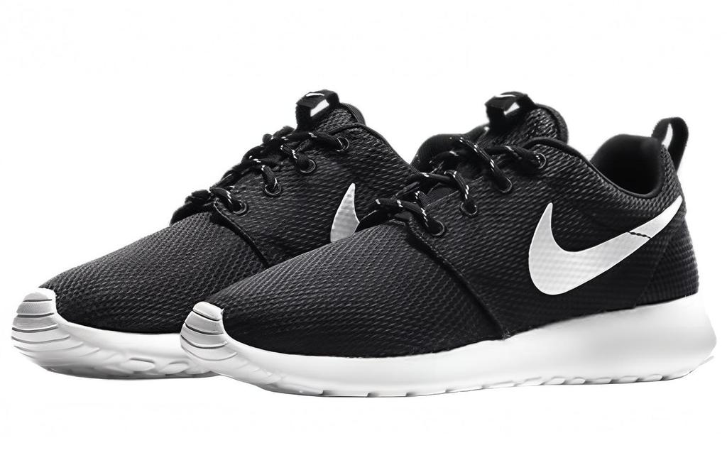Nike Roshe One Black/Metallic Platinum White Women's 511882-094
