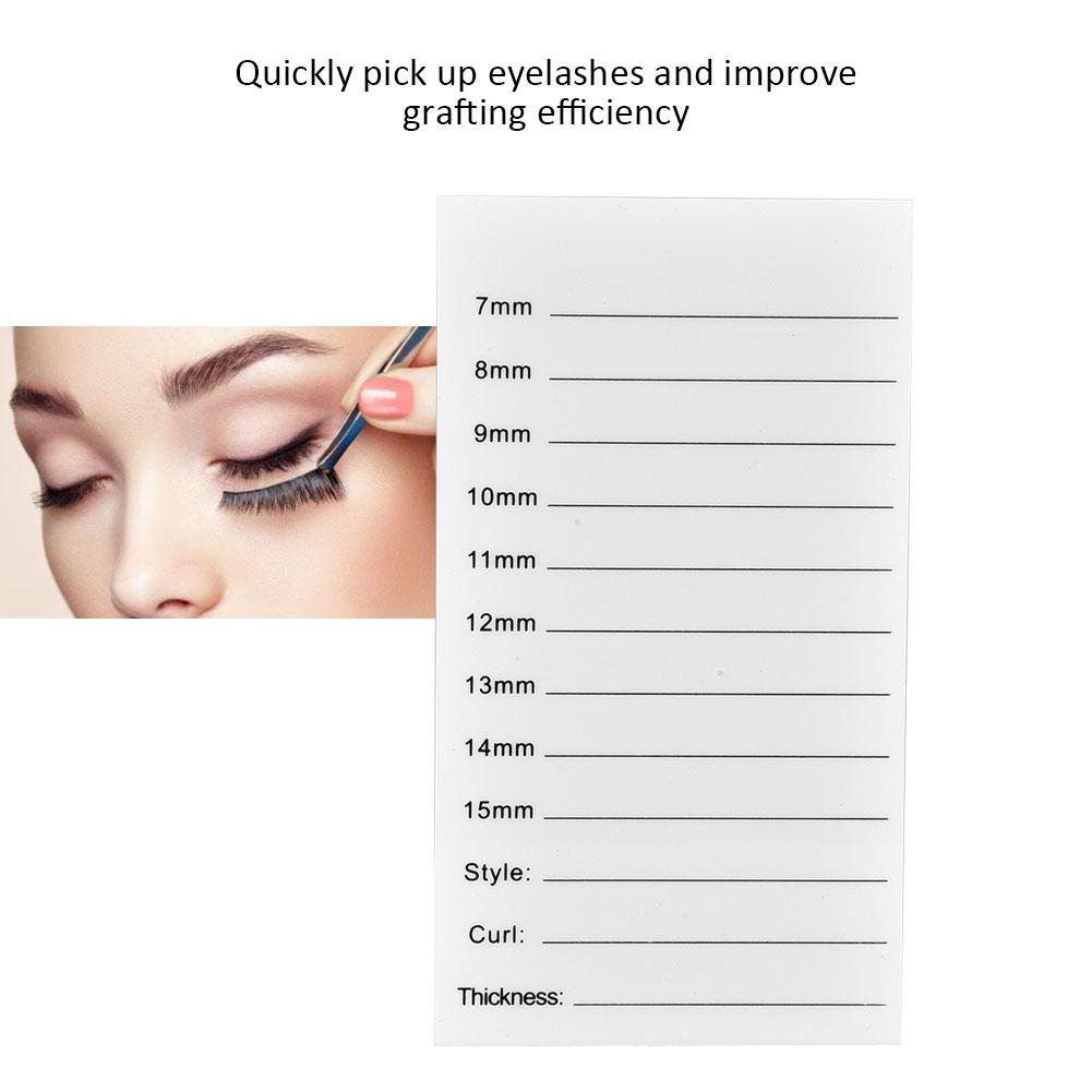 Acrylic Grafting Eyelashes Stand Eyelashes Extension Holder Plate Makeup Tool