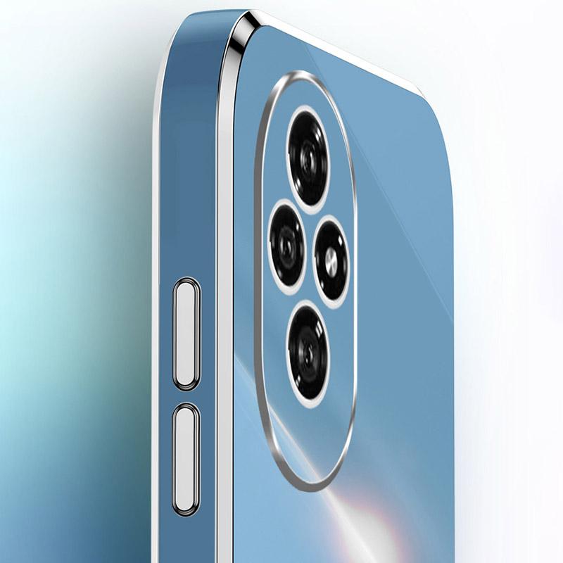 XINLI Pro Honor 200 5G Pouzdro Držák prstenu Stojánek Elektroplating Měkký TPU Kryt