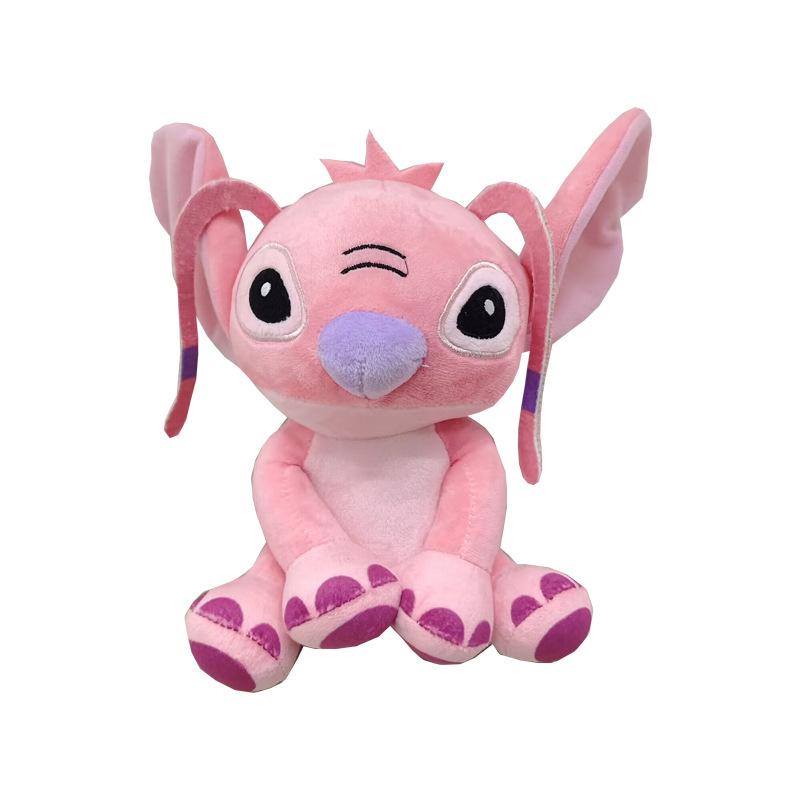 25cm Disney Plysjleke Stitch Originale Animefigurer Disney Lilo & Stitch Søte Kosedyr Filmperiferi Myke Ornamenter Gave