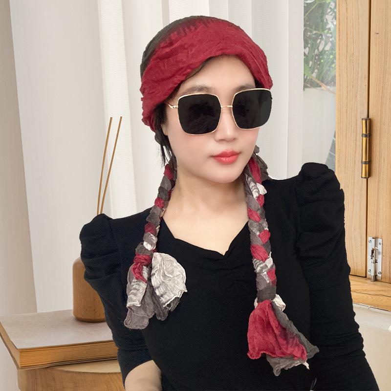 Vielseitiges gerüschtes Stirnband für Mädchen - Modischer Outdoor-Herbst/Winter-Halswärmer
