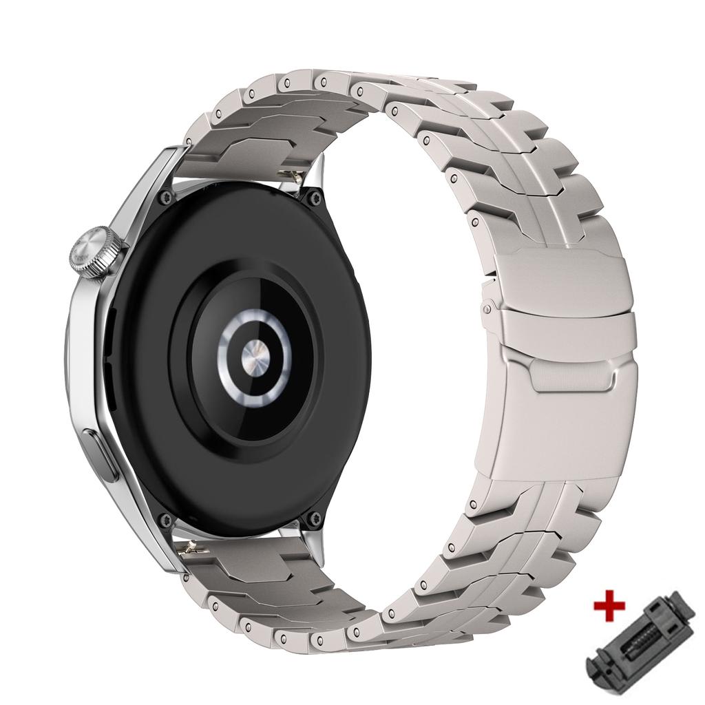 22mm Stainless Steel Strap For Huawei Watch 4 Pro GT3 Pro GT 4 46mm Ultimate Metal Band For Amazfit GTR 47mm Businesss Bracelet