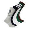 Ralph Lauren Unisex Adult Crest Crew Socks (Pack of 6)
