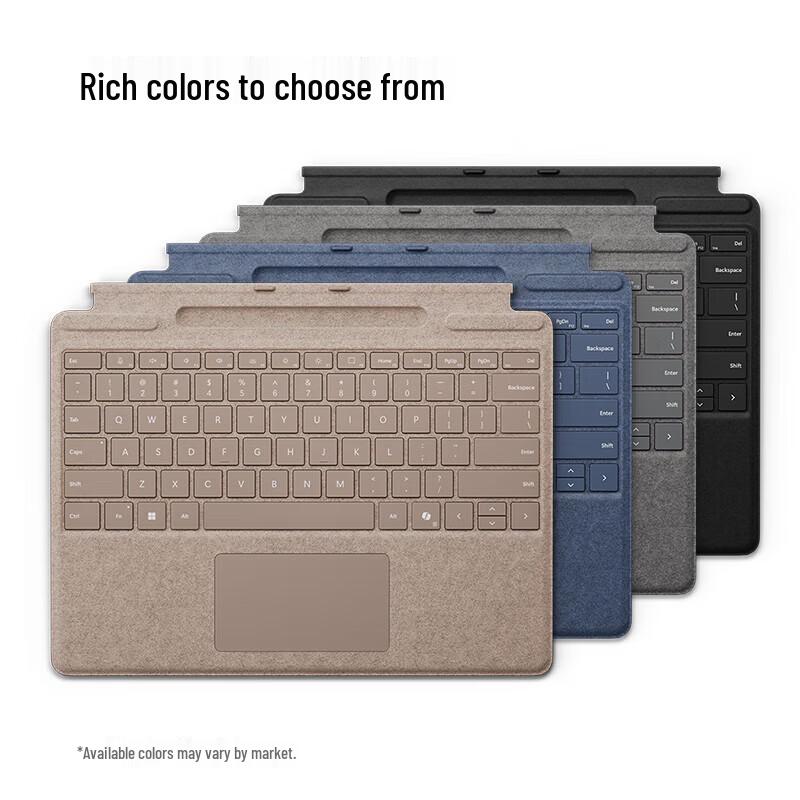 Microsoft Surface Pro 13-inch Keyboard Cover with Slim Pen Slot