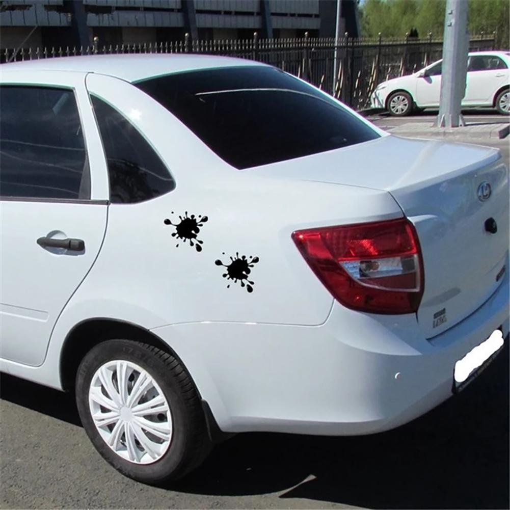 Car Decals Stickers Interesting Waterproof Stains Decals Auto Door Window Glass Rear Bumper Decorative Stickers No Glue Marks #469563