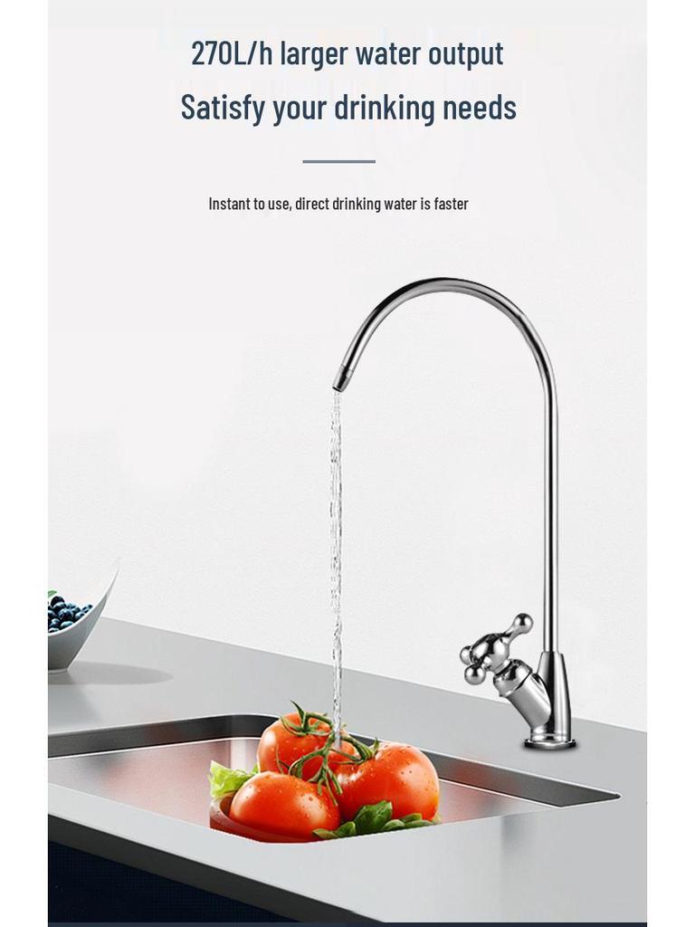 Five-Stage Stainless Steel Whole House Ultrafiltration Water Purifier for Direct Drinking