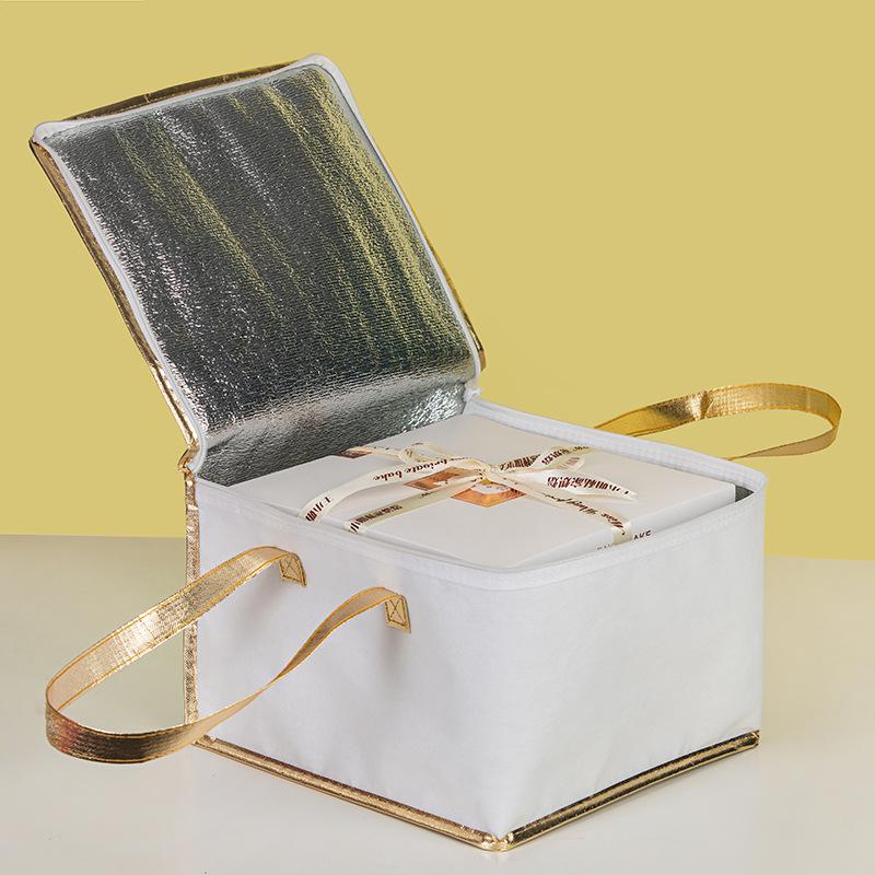 Insulated Takeaway Cooler Bag for Ice Cream, BBQ Grilled Fish, and Seafood