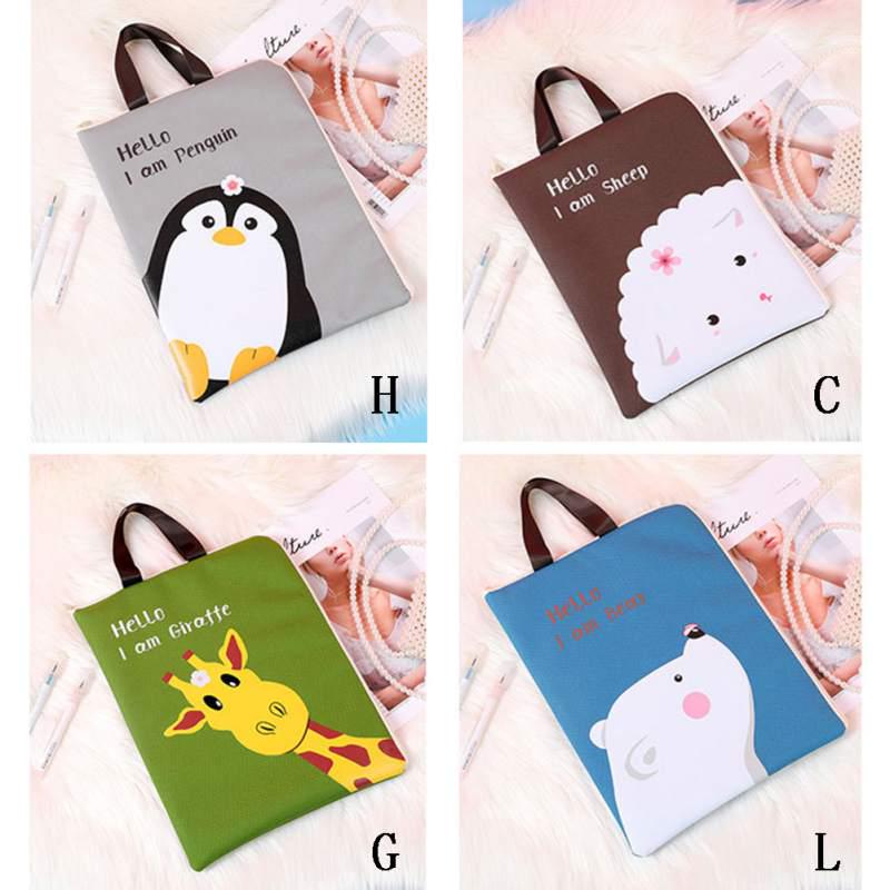 Buy Hot New Zipper File Bag Multifunctional Canvas File Folder Student