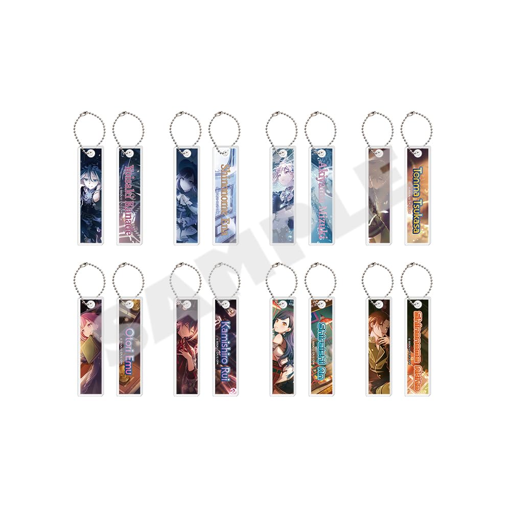 SEKAI Colorful Hatsune Acrylic Stick Keychain Collection B BOX Types In "Project Stage! Feat. Miku" Vol.8 (8 Total)