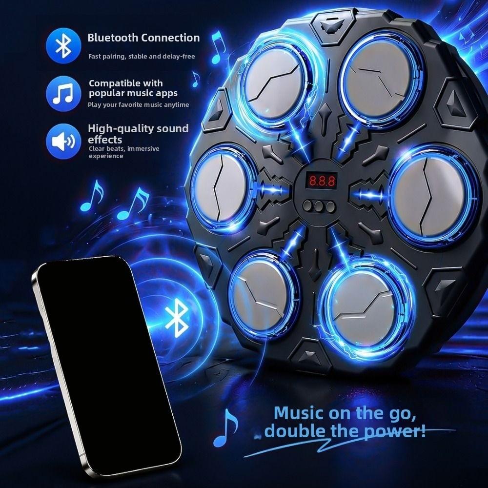 3 Speed Adjustment Smart Music Boxing Machine Reaction Training Equipment Sports Fitness