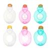 Cute Transparent Duck Swimming Ring for Children Kids Inflatable Baby Bath Swim Circle Floating Seat Ring Swimming Pool Toys
