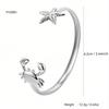 Summer Beach Series Personalized Cute Fashion Simple Stainless Steel 18K Gold-Plated Crab, Starfish Bracelet Female