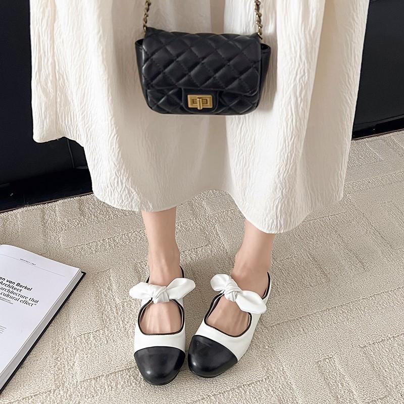 Fashion Designer Butterfly-knot Women Mules Slippers Fashion Shallow Slip On Slides Shoes Ladies Casual Outdoor Soft Sole Sandalias