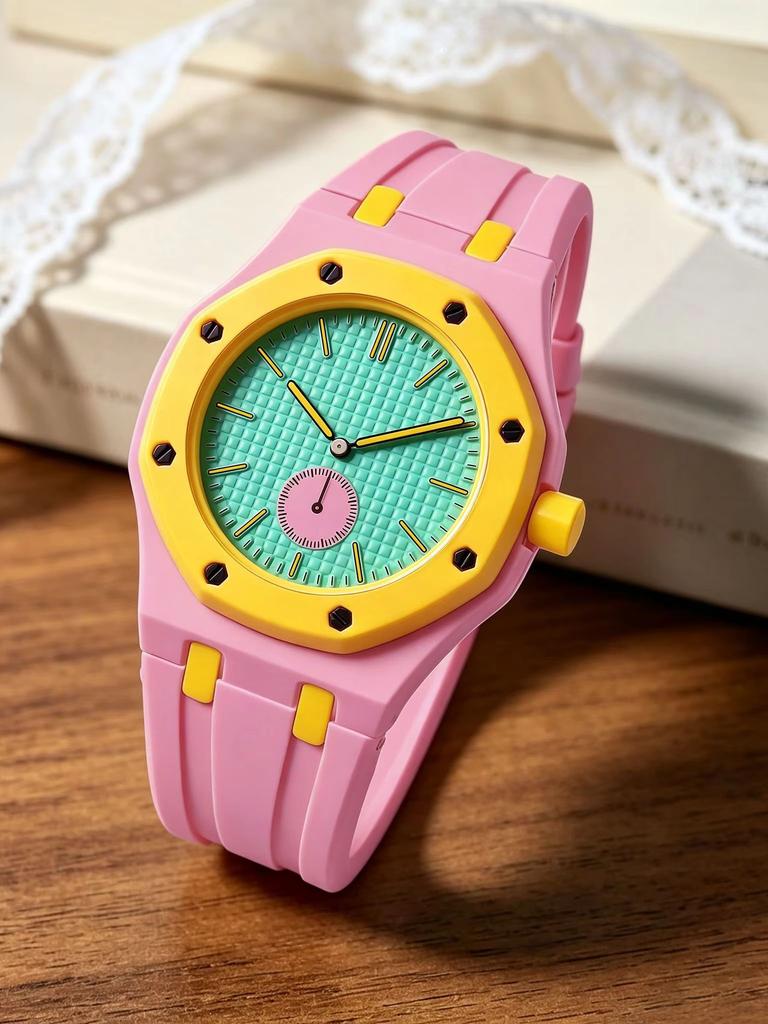 Multicolors Silicone Fashion Trend Unsiex Sport Popular Quartz Watches Anniversary Gift