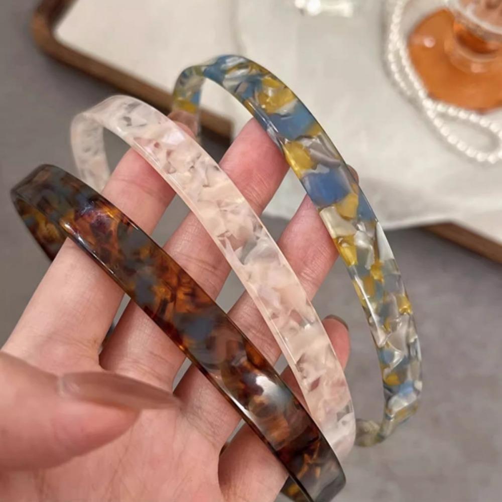 Anti-Rutsch Essigsäure Stirnband Nicht-Klemmend Ohrknochen Haaraccessoires Mädchen Haarband Damen Kopfschmuck