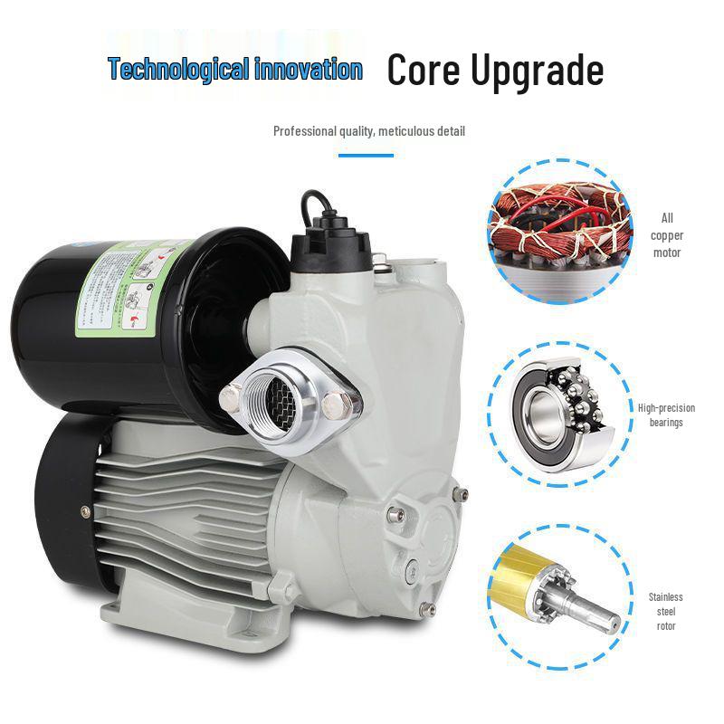 220V Smart Automatic High-Rise Booster Pump for Household Tap and Water Heater