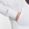 Jordan Paris Saint-Germain Fleece-Lined Casual Pullover Hoodie Long Sleeve Sweatshirt Women Tops White CZ7496-100