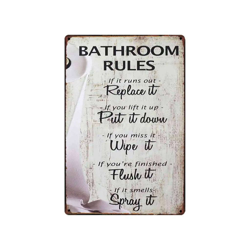 [ DecorMan ] BBQ Kitchen  Metal Signs Custom Wholesale Painting Bar Decor DD-1688