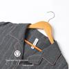 Langsha Men's Pure Cotton Long Sleeve Pajama Set