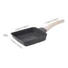 1ks, litinová pánev na vejce Tamagoyaki - obdélníková pánev na japonskou omeletu - malá pánev pro dokonalé tamago - kuchyňské náčiní a gadget pro domácnost