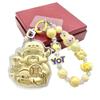 999 Pure Gold Wealth God Charm: Mobile Chain, Keychain, Bag & Car Pendant Gift.