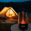 200ML Retro Flame Diffuser  3 Timer Settings  Waterless Auto-Off  Ambient Mood Lighting  Aromatherapy Humidifier for Home, Bedro