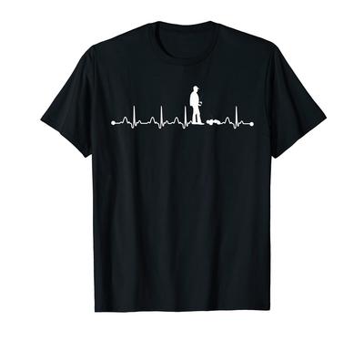 RC Auto Herzschlag Elektrokardiogramm RC Auto Gummi Puls Elektrokardiogramm T-Shirt