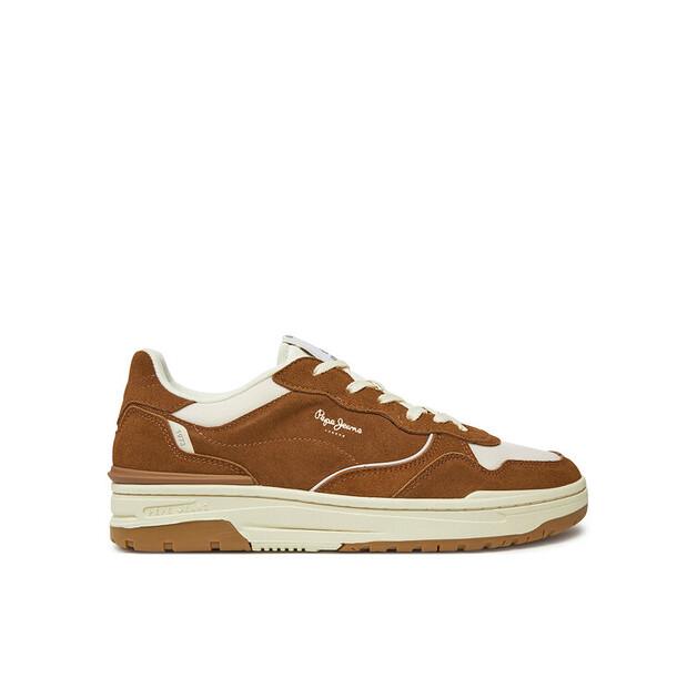 Men's Sneakers Pepe Jeans Chester Air M Pms00033 Brown