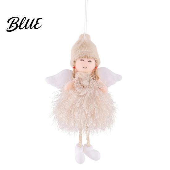 Christmas Party Accessories Cute Plush Angel Doll Ornament Small Fairy Festive Home Decor