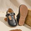Girls' Casual Velcro Leather Shoes: Spring & Autumn Collection