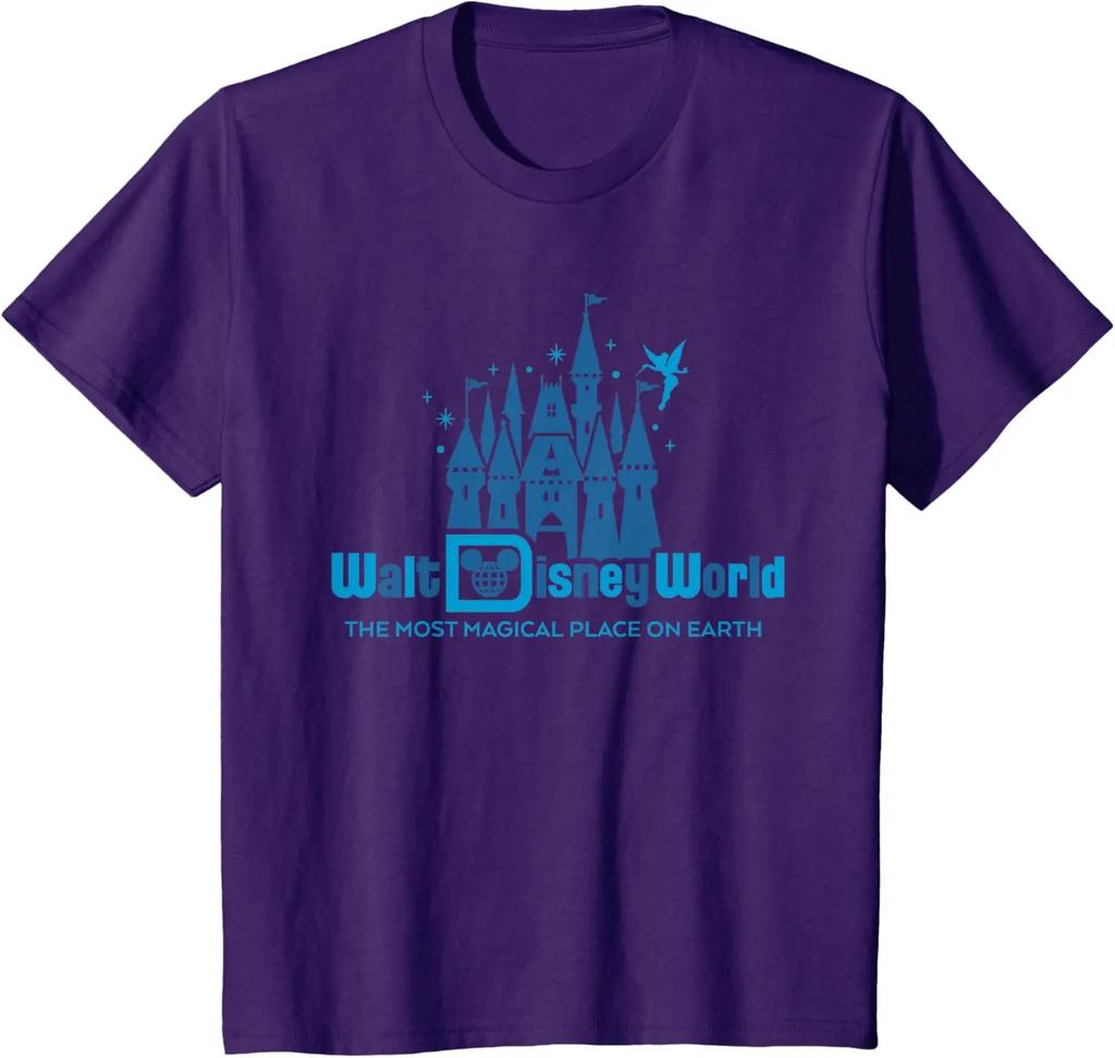 Hot Fashion Casual Walt World 50th Anniversary The Most Magical Place T-Shirt S-4XL Summer Unisex