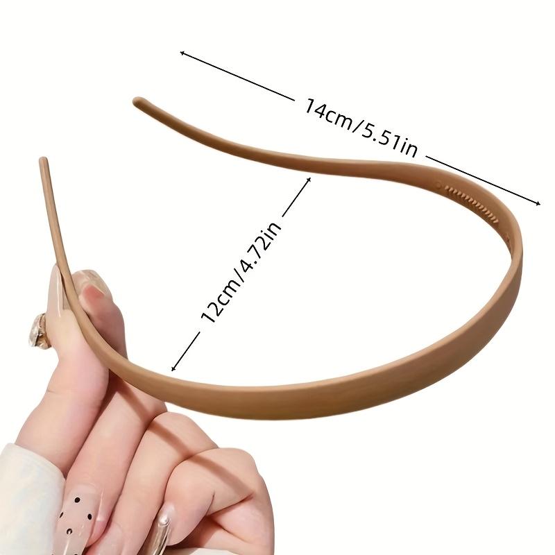 1Pc matte U-shaped headband, no pressure and comfortable design, is a daily headgear accessory for face washing and makeup
