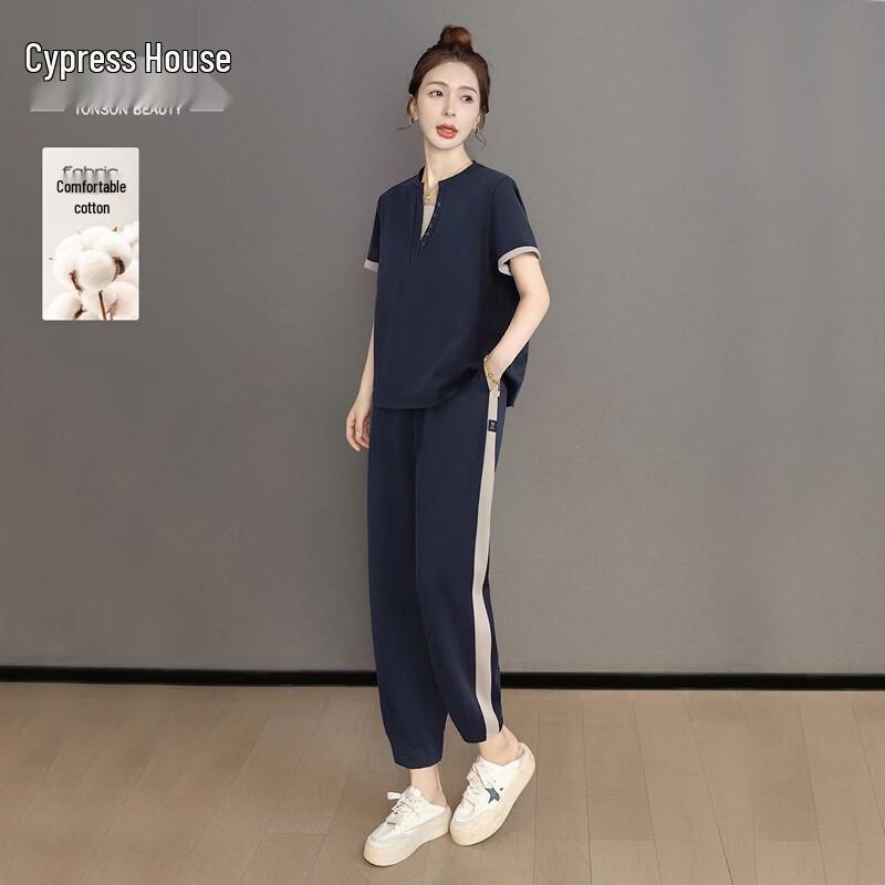 

Women s Short-Sleeve Casual Tracksuit L