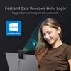 Identification Login Web Camera for Windows 10/11 HD 1080P Detachable USB Computer Facial Recognition Webcam Built-In Microphone