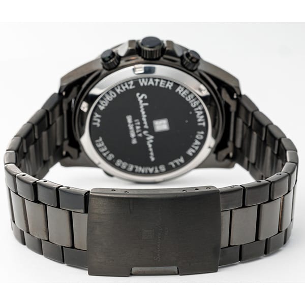Salvatore Marra SM24108 Unisex Quartz Wrist Watch SM24108-SSBKGD SM24108-BKBK Gift Casual Business Sports Student