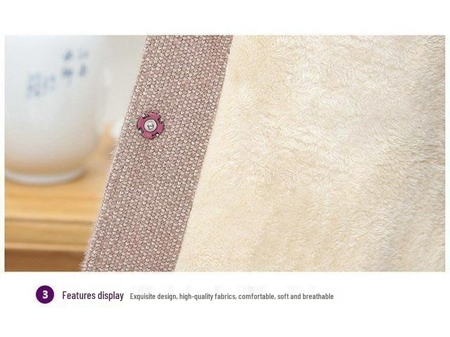 Grandma Style Mink Velvet Coat: Thickened Autumn-Winter Wear for Women Aged 60-70